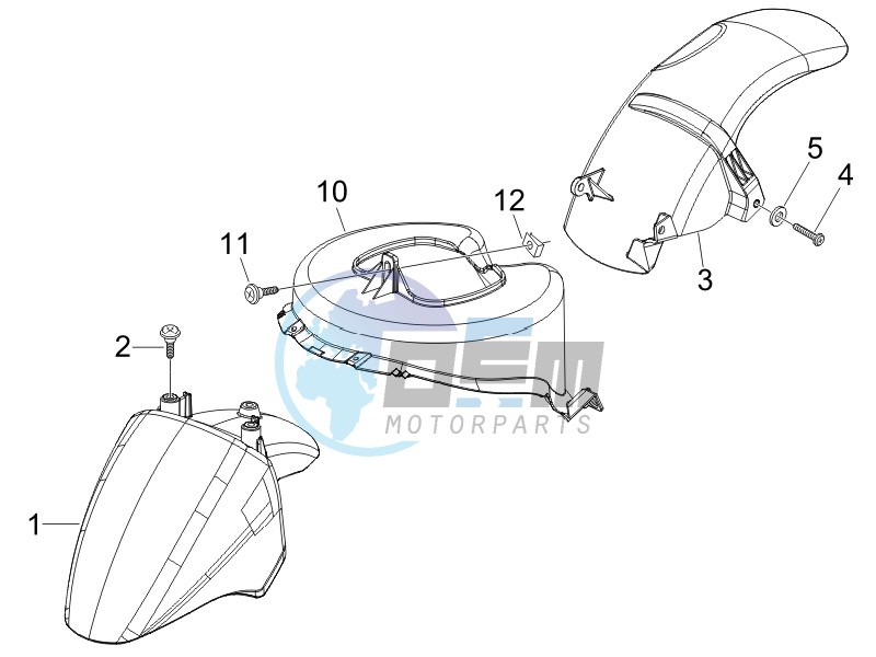 Wheel housing - Mudguard