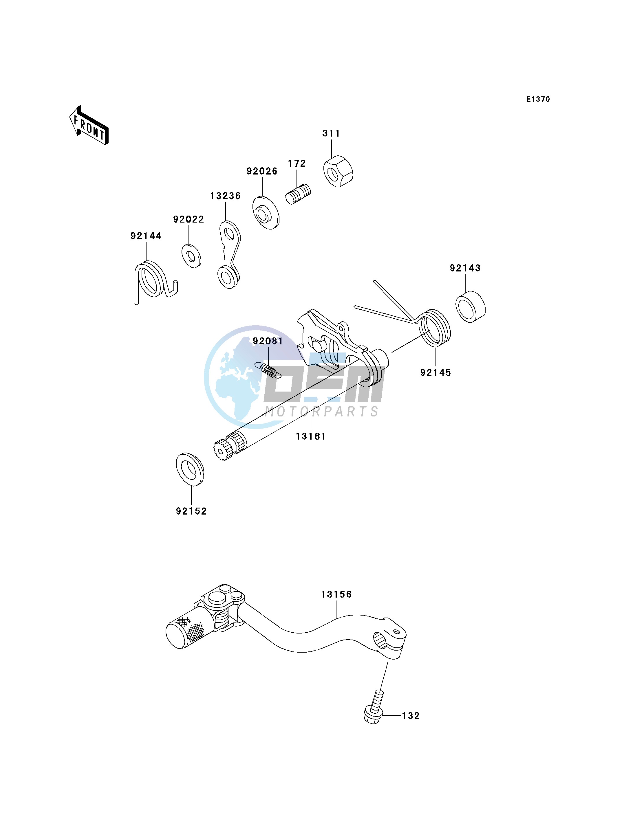 GEAR CHANGE MECHANISM