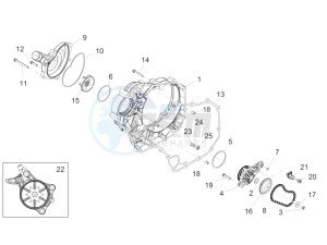 ETV Caponord 1200 USA USA drawing Water pump