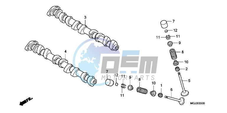 CAMSHAFT/ VALVE