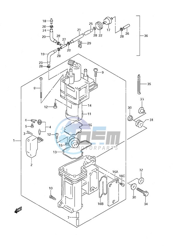 Fuel Vapor Separator