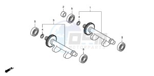 FJS600D 400 SILVER WING drawing BALANCER