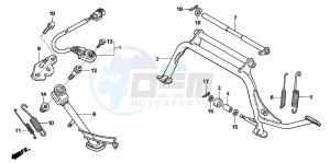 NSS250X FORZA X drawing STAND