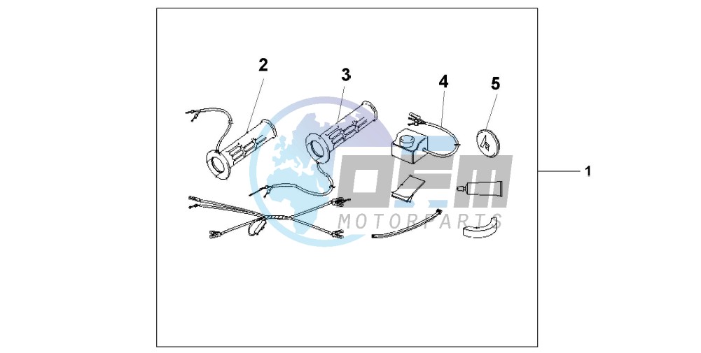 GRIP HEATER SS/ON-OF