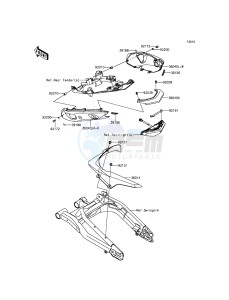 ER-6N ER650EEF XX (EU ME A(FRICA) drawing Side Covers/Chain Cover