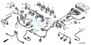 CBR1000RAA Korea - (KO / ABS) drawing SUB HARNESS (CBR1000RA)