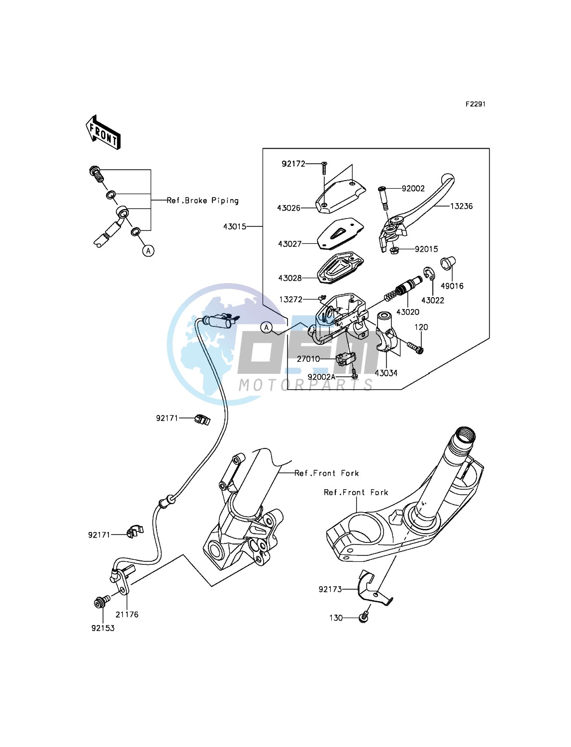 Front Master Cylinder