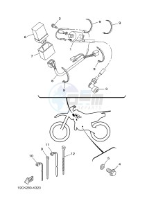 TT-R125 TT-R125LW (2CP4) drawing ELECTRICAL 1