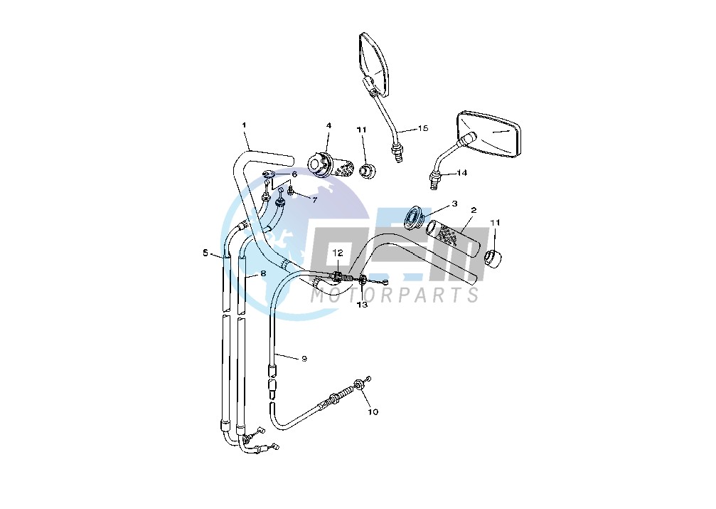 STEERING HANDLE -CABLE