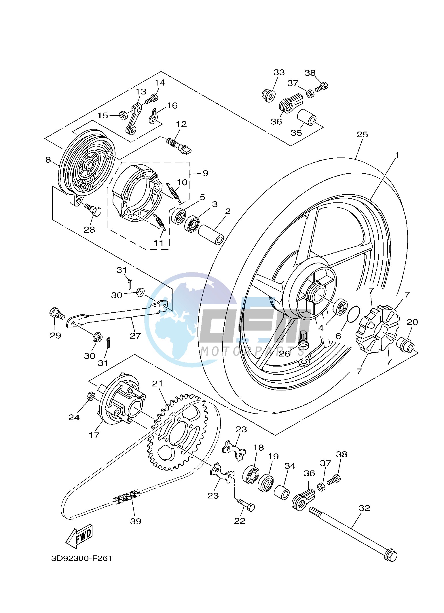 REAR WHEEL