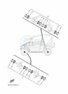 YXF850E YX85FPAP (BARP) drawing MAINTENANCE PARTS KIT