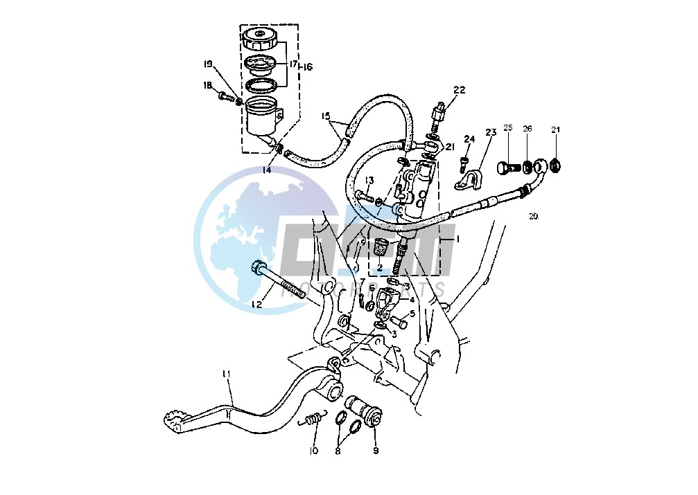 REAR MASTER CYLINDER