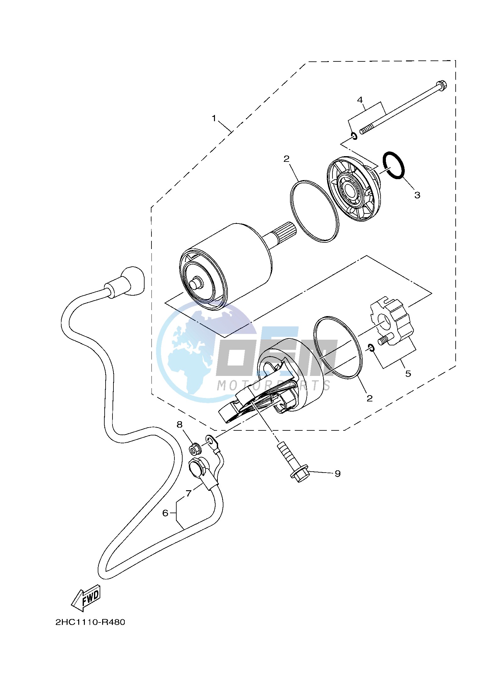 STARTING MOTOR