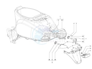 S 125 4T 2V E3 Taiwan drawing Tail light - Turn signal lamps