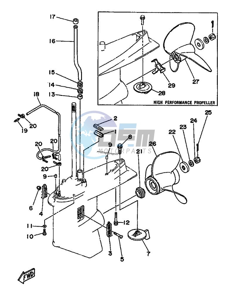 PROPELLER-HOUSING-AND-TRANSMISSION