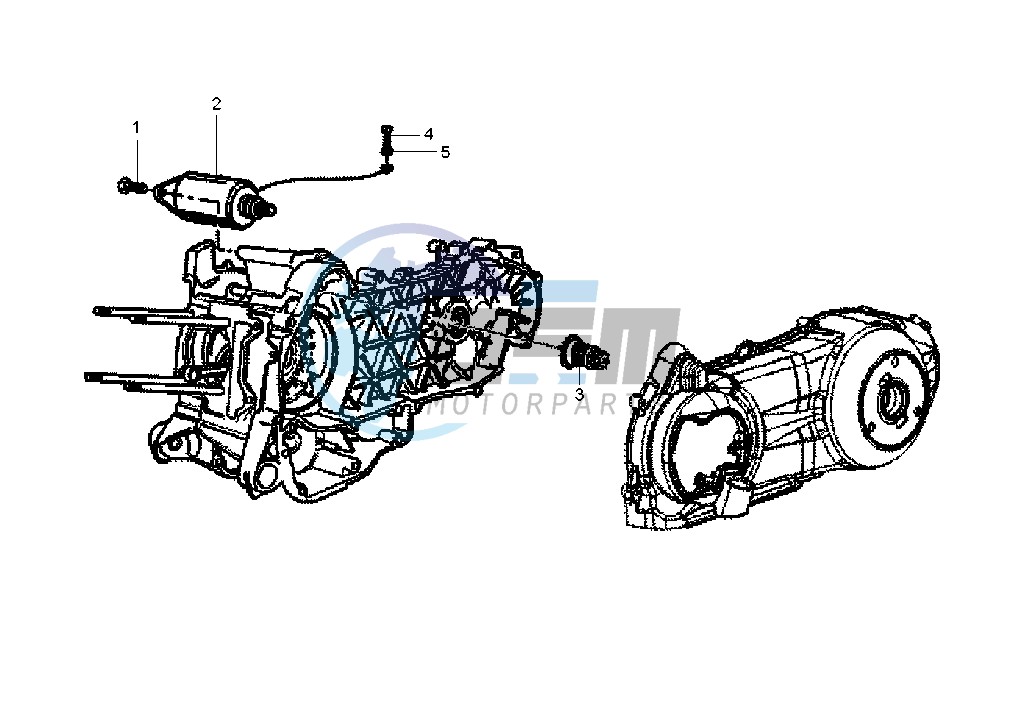 Starting motor