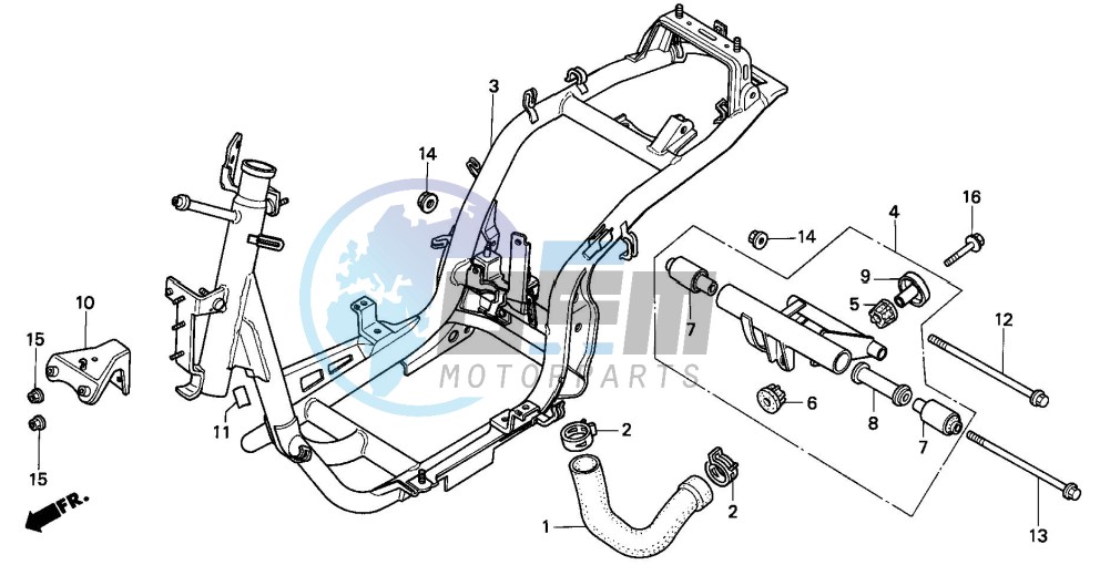 FRAME BODY