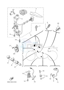 MTN850 MTN-850D MT-09 SP (B6C1) drawing ELECTRICAL 2