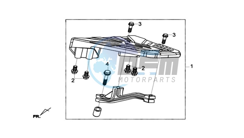 TRUNK BOX BRACKET ASSY