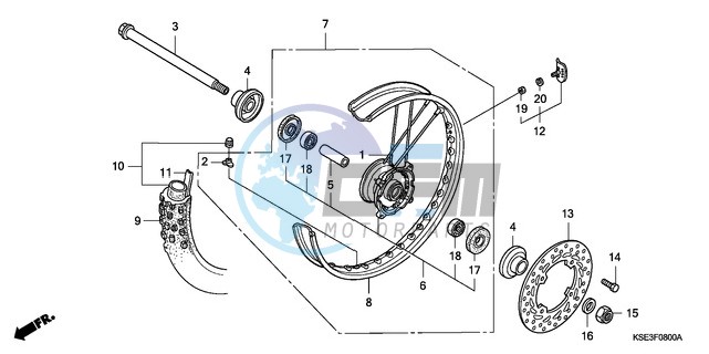 FRONT WHEEL