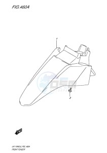 UK110NE ADDRESS EU drawing FRONT FENDER