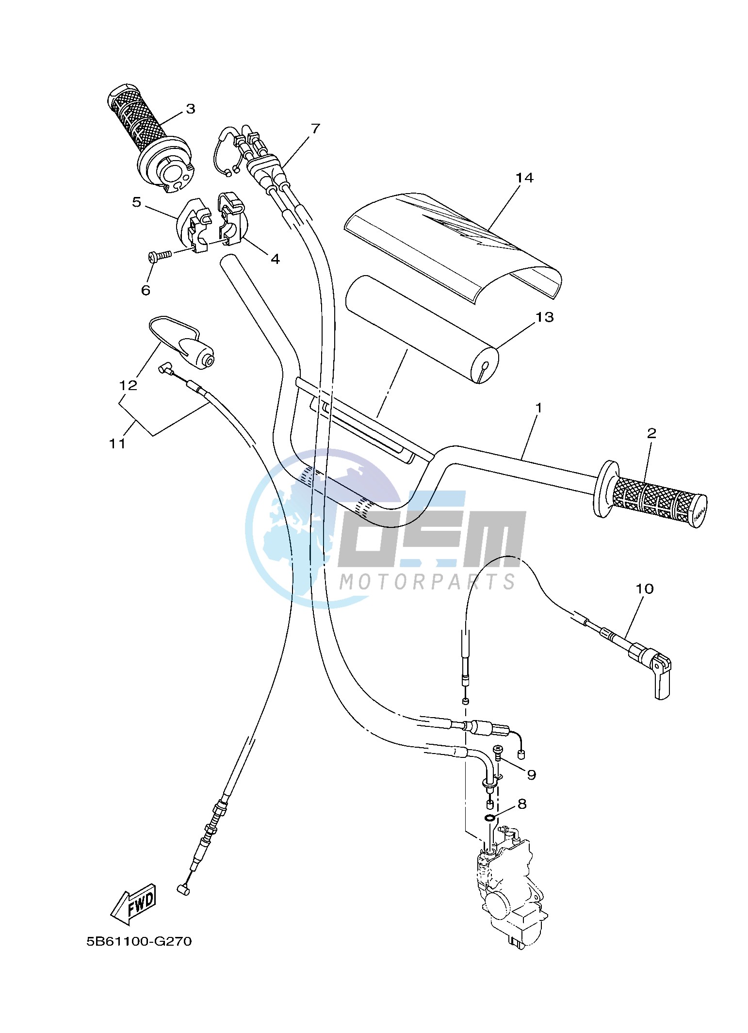 STEERING HANDLE & CABLE