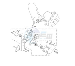 XF GIGGLE 50 drawing WATER PUMP