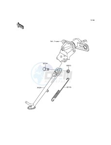 ER-6N_ABS ER650FGF XX (EU ME A(FRICA) drawing Stand(s)