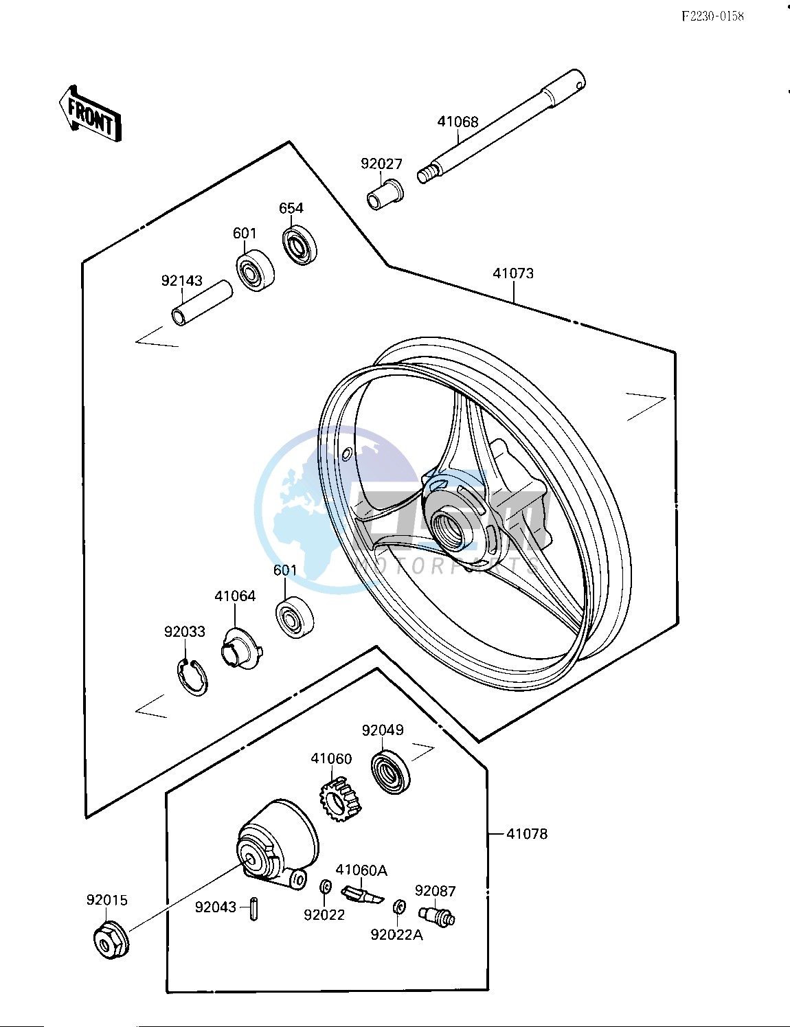 FRONT WHEEL