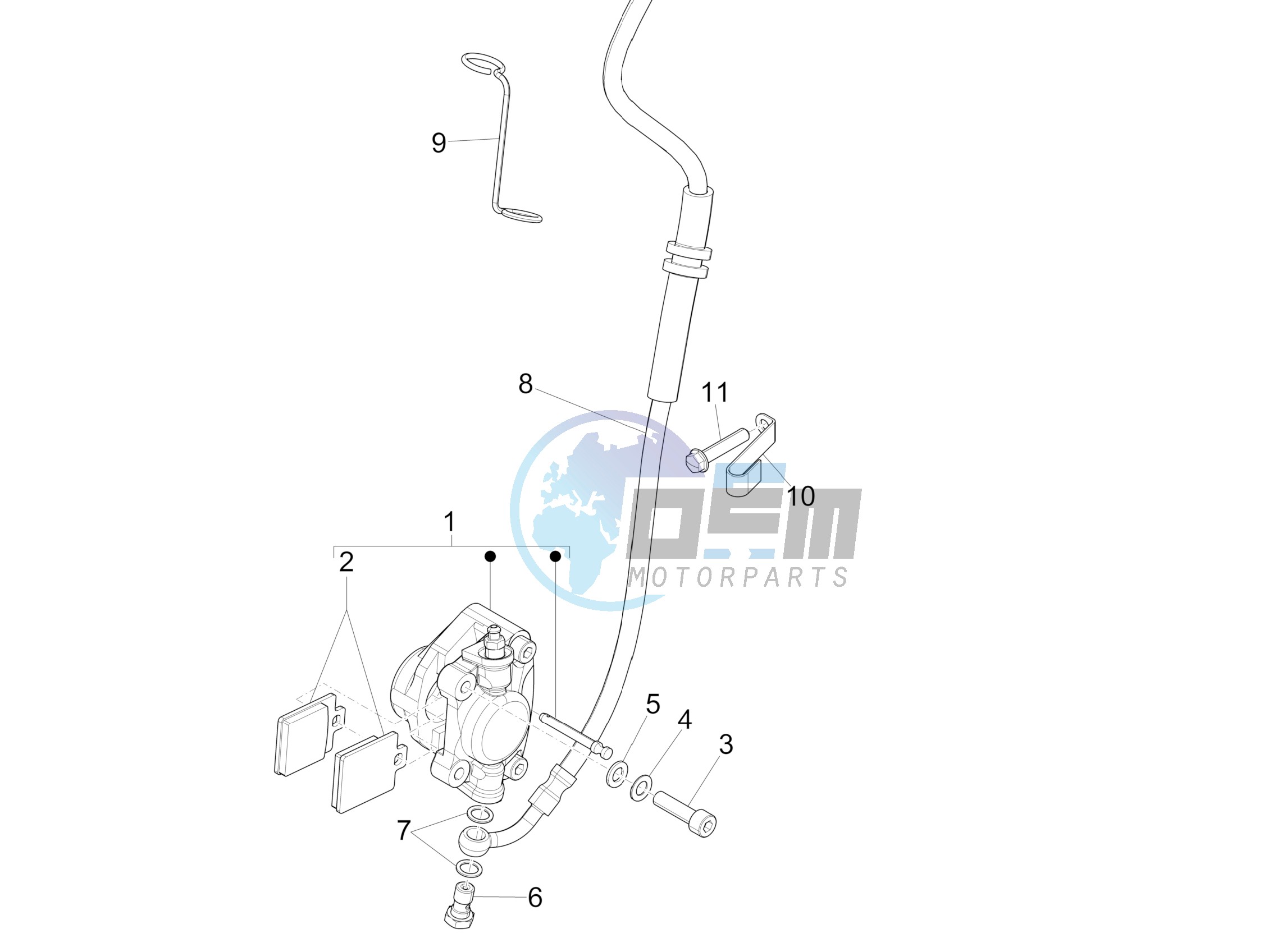 Brakes hose  - Calipers