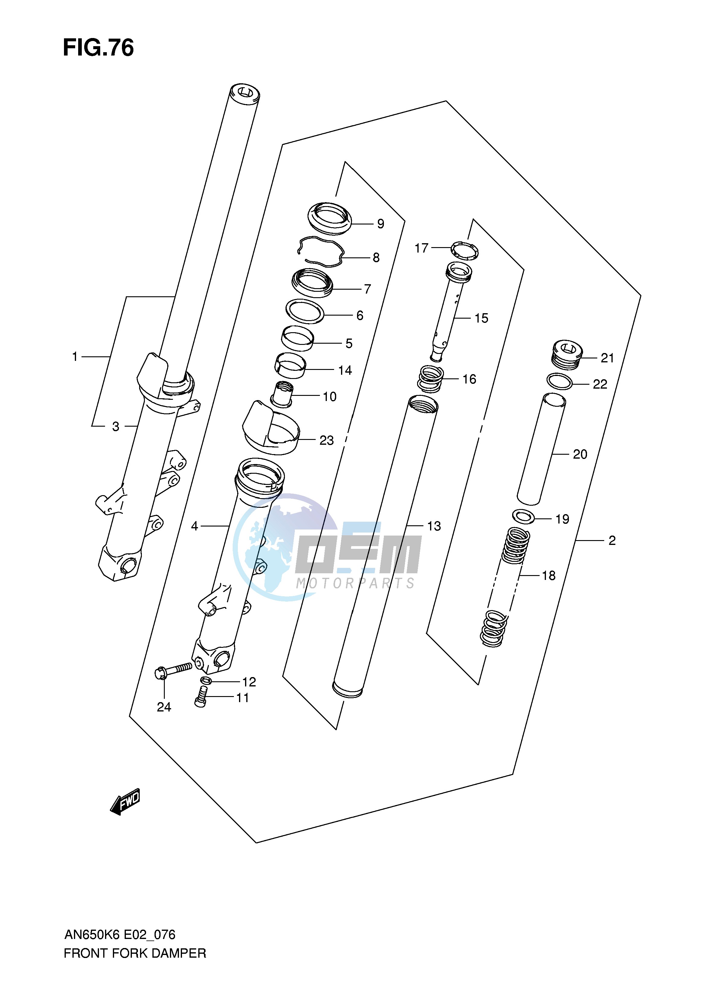 FRONT FORK DAMPER