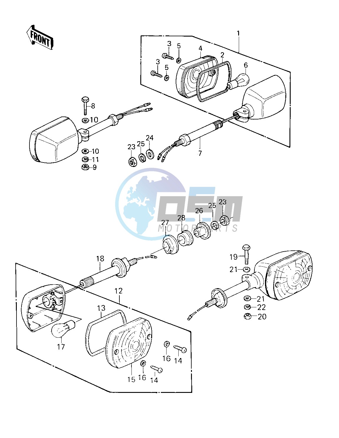 TURN SIGNALS -- 80 KZY 50-E1- -