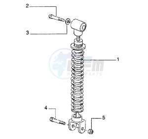 DNA GP EXPERIENCE 50 drawing Rear Damper