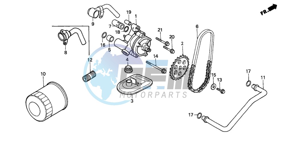 OIL FILTER/OIL PUMP