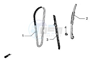 Hexagon 250 GT (5791881) 5791881 drawing Chain tensioner