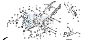 FJS400D9 Europe Direct - (ED) drawing FRAME BODY