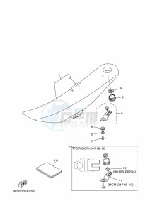 YZ125 (B4X6) drawing SEAT