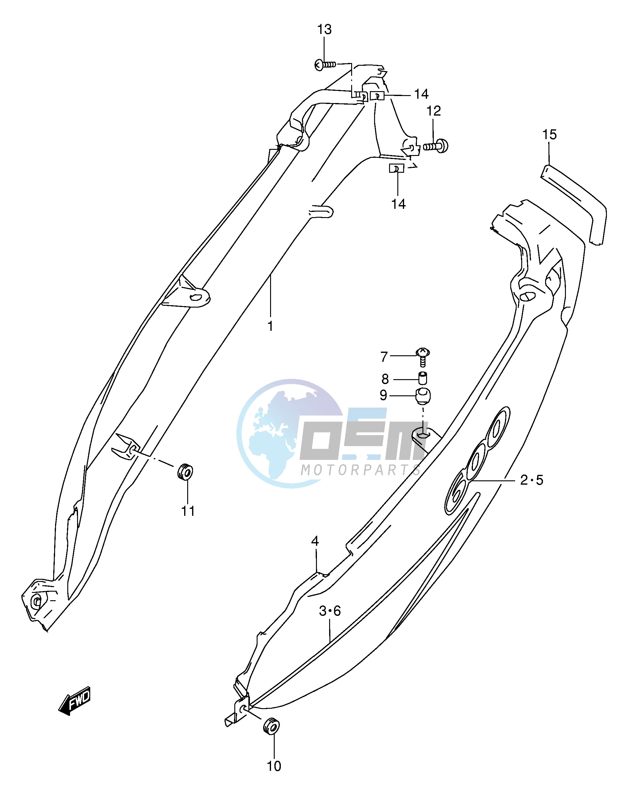 FRAME COVER (MODEL Y)