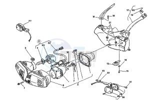 MITO EU2/EU3 125 drawing HEADLIGHT