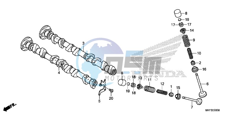 CAMSHAFT/ VALVE