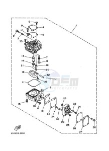 15F drawing CARBURETOR