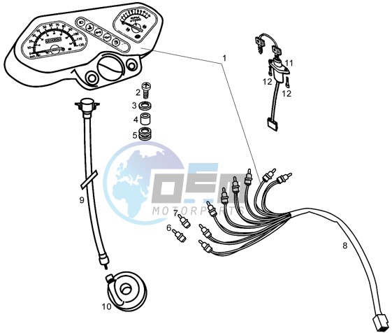 Speedometer and components