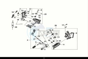 NH-T125I (MG12B2-EU) (E5) (M1) drawing GEAR CHANGE PEDAL - KICK STARTER ARM