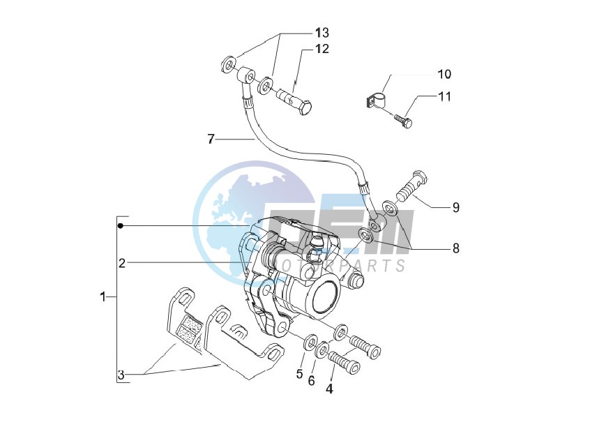 Brakes pipes - Calipers