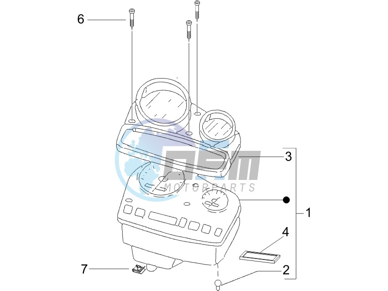 Meter combination - Cruscotto