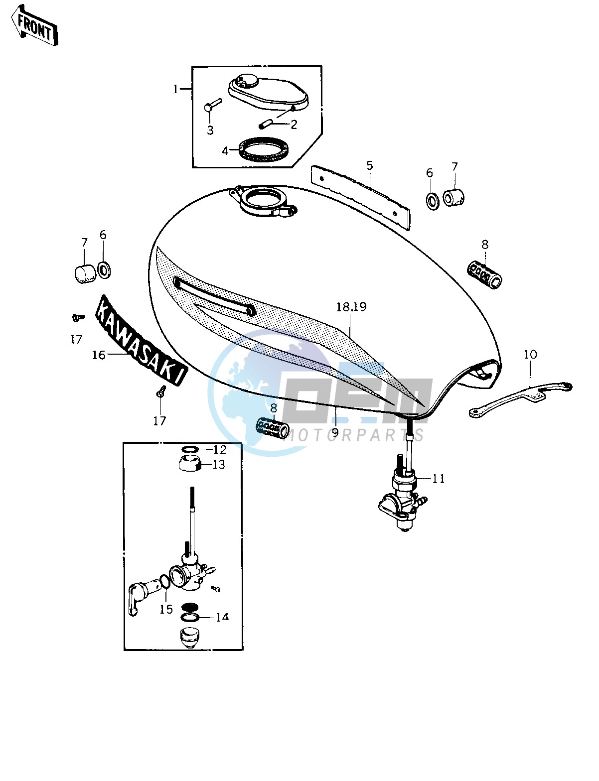 FUEL TANK -- KZ1000-B1- -