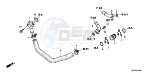 NT700VB drawing WATER PIPE