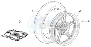 Liberty 50 2t RST ptt (CH) Switserland drawing Rear Wheel