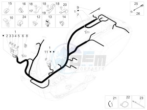 Primavera 125 4T 3V iGET ABS (EMEA) drawing Main cable harness