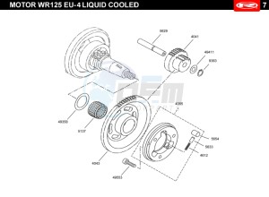 MARATHON-125-E4-PRO-WHITE drawing STARTER CLUTCH